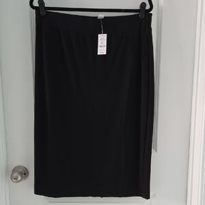 White House Black Market Classic Black Pencil Skirt